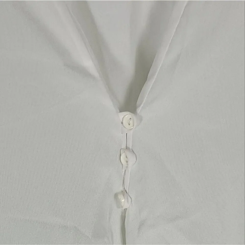 Girl's Blouse Button up | Sz. 14-16 | Chillipop | White